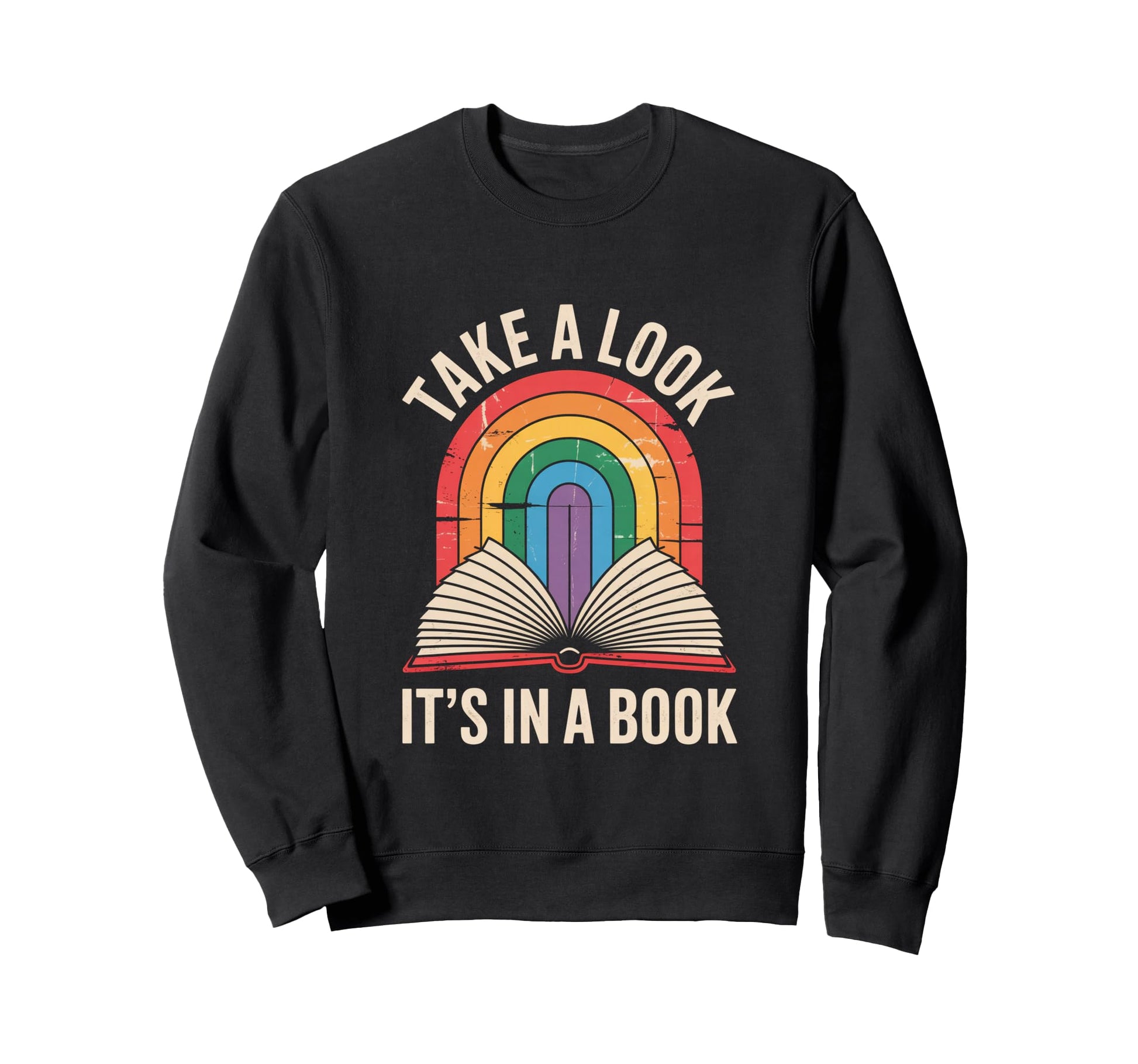 Take Its Book Reading Sweatshirt - Custom Art Print Unisex - T-Shirt, Sweatshirt, Hoodie