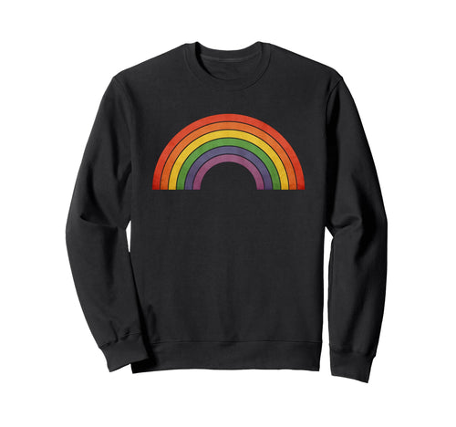 Lgbtqia Rainbow Pride Equality Sweatshirt - Unique Graphic Unisex - T-Shirt, Sweatshirt, Hoodie