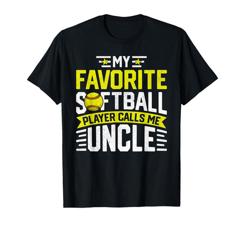 My Favorite Softball Player Calls Me T-Shirt - Trendy Graphic Men Women - T-Shirt, Sweatshirt, Hoodie