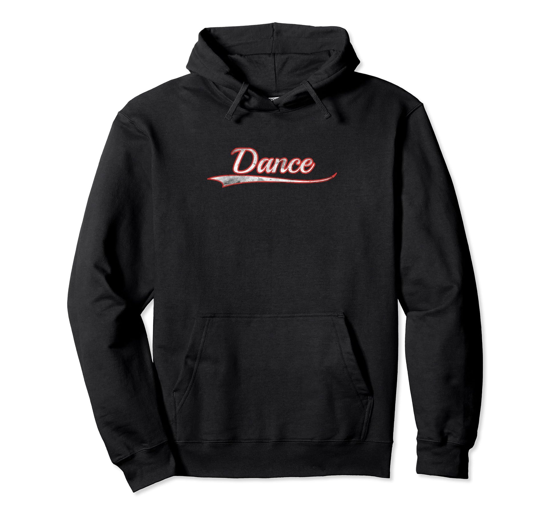 Dance Varsity Distressed Throwback Hoodie - Streetwear Style Unisex - T-Shirt, Sweatshirt, Hoodie
