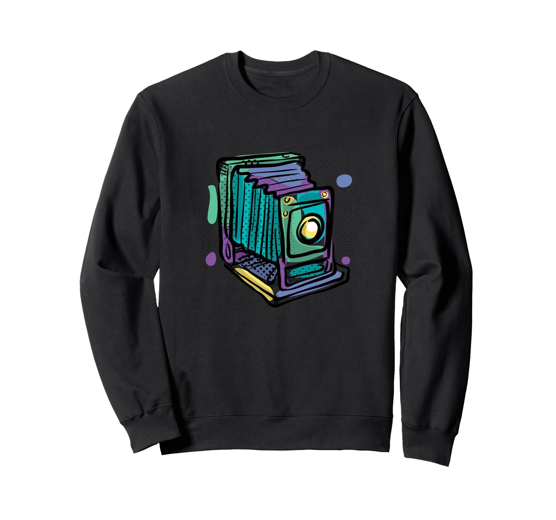Photography Lovers Camera Sweatshirt - Trendy Graphic Men Women - T-Shirt, Sweatshirt, Hoodie
