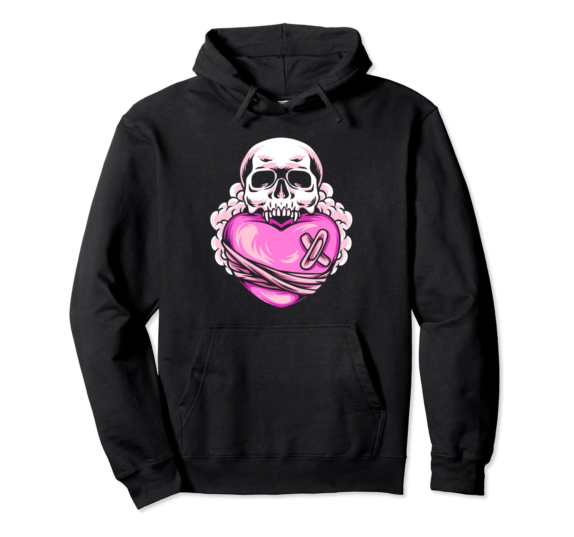 Vampire Retrowave Vaporwave Hoodie - Casual Everyday Wear for Adults - T-Shirt, Sweatshirt, Hoodie