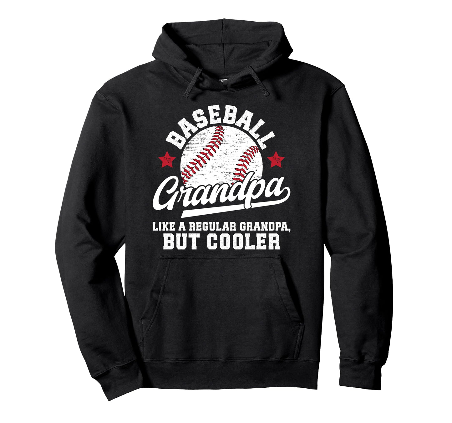 Baseball Grandpa Baseball Player Hoodie - Minimalist Print Unisex - T-Shirt, Sweatshirt, Hoodie