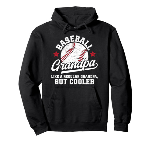 Baseball Grandpa Baseball Player Hoodie - Minimalist Print Unisex - T-Shirt, Sweatshirt, Hoodie