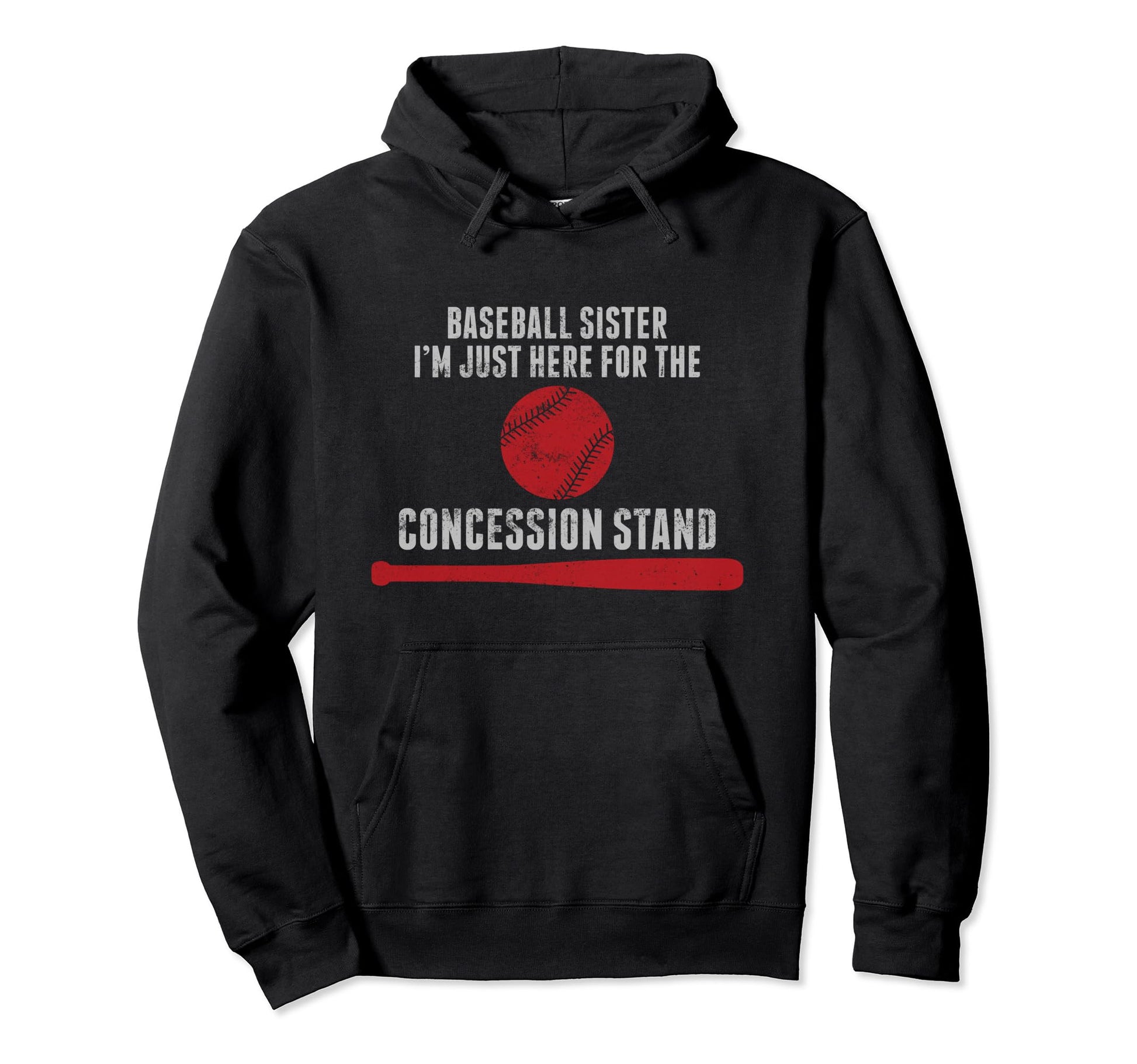 Baseball Player Sister Baseball Hoodie - Streetwear Style Unisex - T-Shirt, Sweatshirt, Hoodie