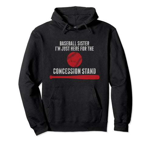 Baseball Player Sister Baseball Hoodie - Streetwear Style Unisex - T-Shirt, Sweatshirt, Hoodie