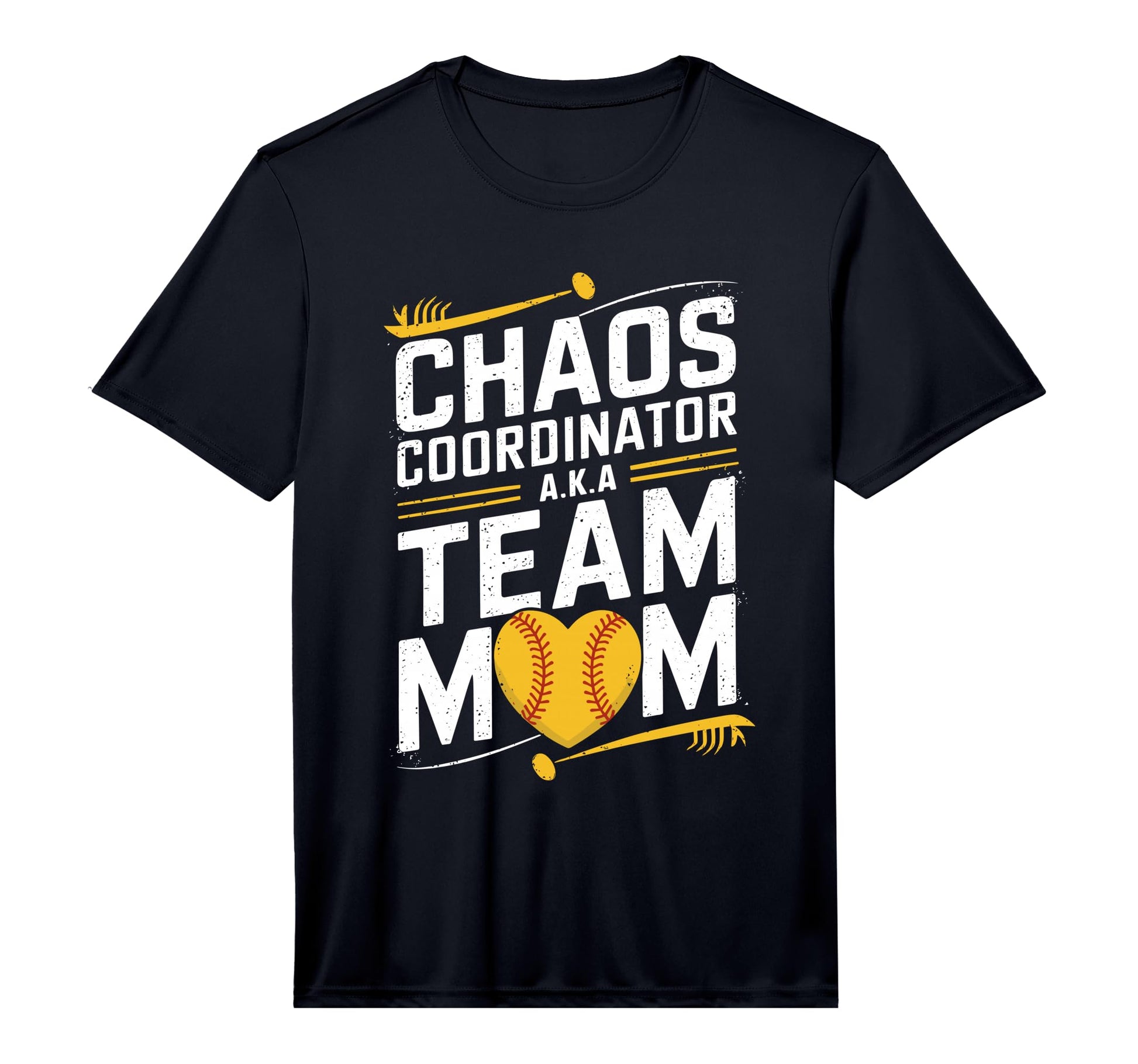 Mens Softball Sports Player Chaos T-Shirt - Casual Everyday Wear Unisex - T-Shirt, Sweatshirt, Hoodie