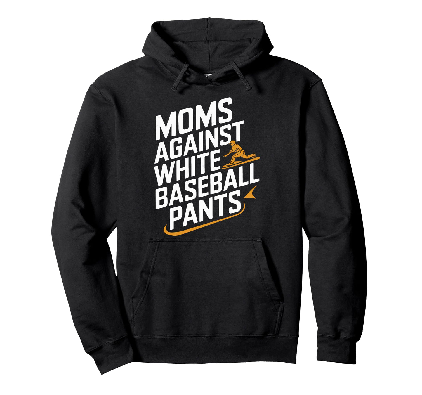 Baseball Game Day Baseball Moms Hoodie - Casual Everyday Wear Men Women - T-Shirt, Sweatshirt, Hoodie