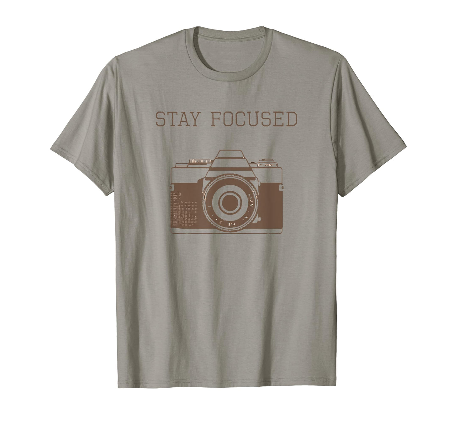 Camera Stay Focused Selfie Zany Brainy T-Shirt - Streetwear Style Unisex - T-Shirt, Sweatshirt, Hoodie