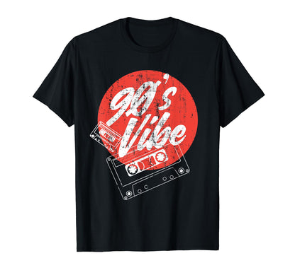 90S Vibe Cassette Tape Rock Party T-Shirt - Streetwear Style Men Women - T-Shirt, Sweatshirt, Hoodie