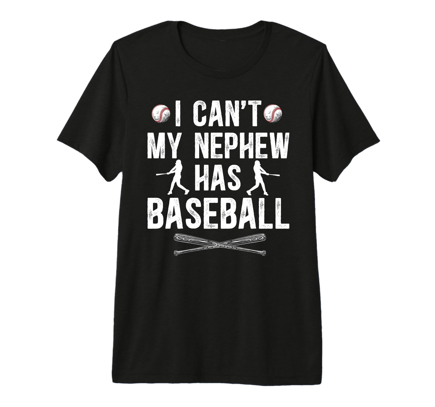 Mens My Nephew Has Baseball Uncle T-Shirt - Unique Graphic Men Women - T-Shirt, Sweatshirt, Hoodie