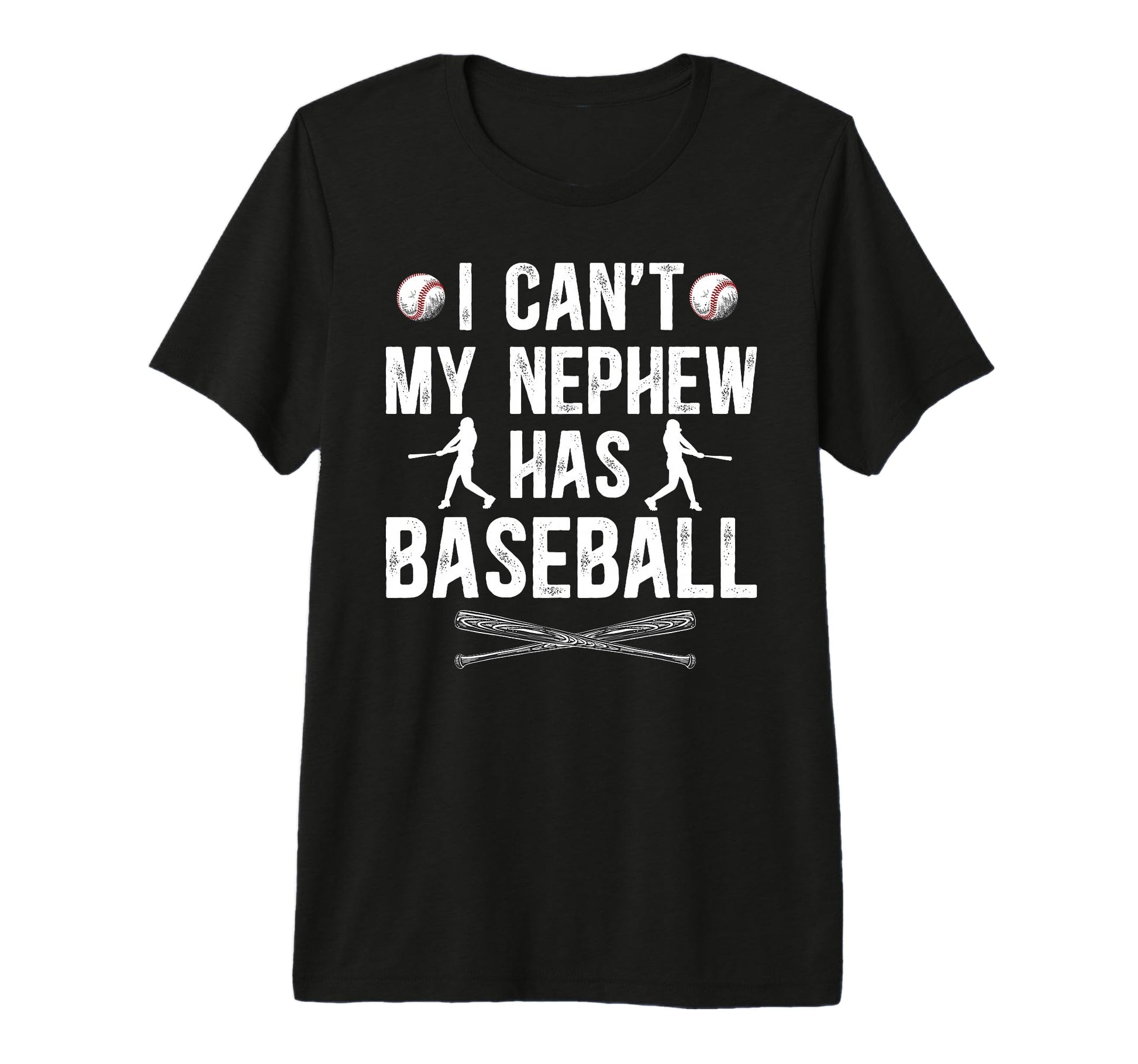 Mens My Nephew Has Baseball Uncle T-Shirt - Unique Graphic Men Women - T-Shirt, Sweatshirt, Hoodie