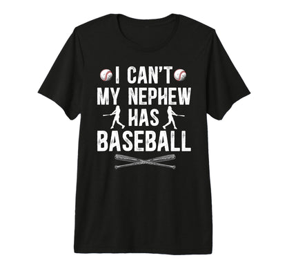 Mens My Nephew Has Baseball Uncle T-Shirt - Unique Graphic Men Women - T-Shirt, Sweatshirt, Hoodie