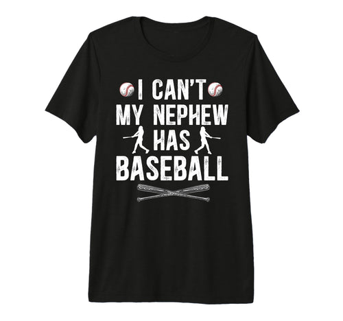 Mens My Nephew Has Baseball Uncle T-Shirt - Unique Graphic Men Women - T-Shirt, Sweatshirt, Hoodie