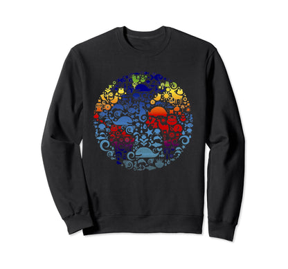 Love Mother Earth Environmental Sweatshirt - Aesthetic Graphic Unisex - T-Shirt, Sweatshirt, Hoodie