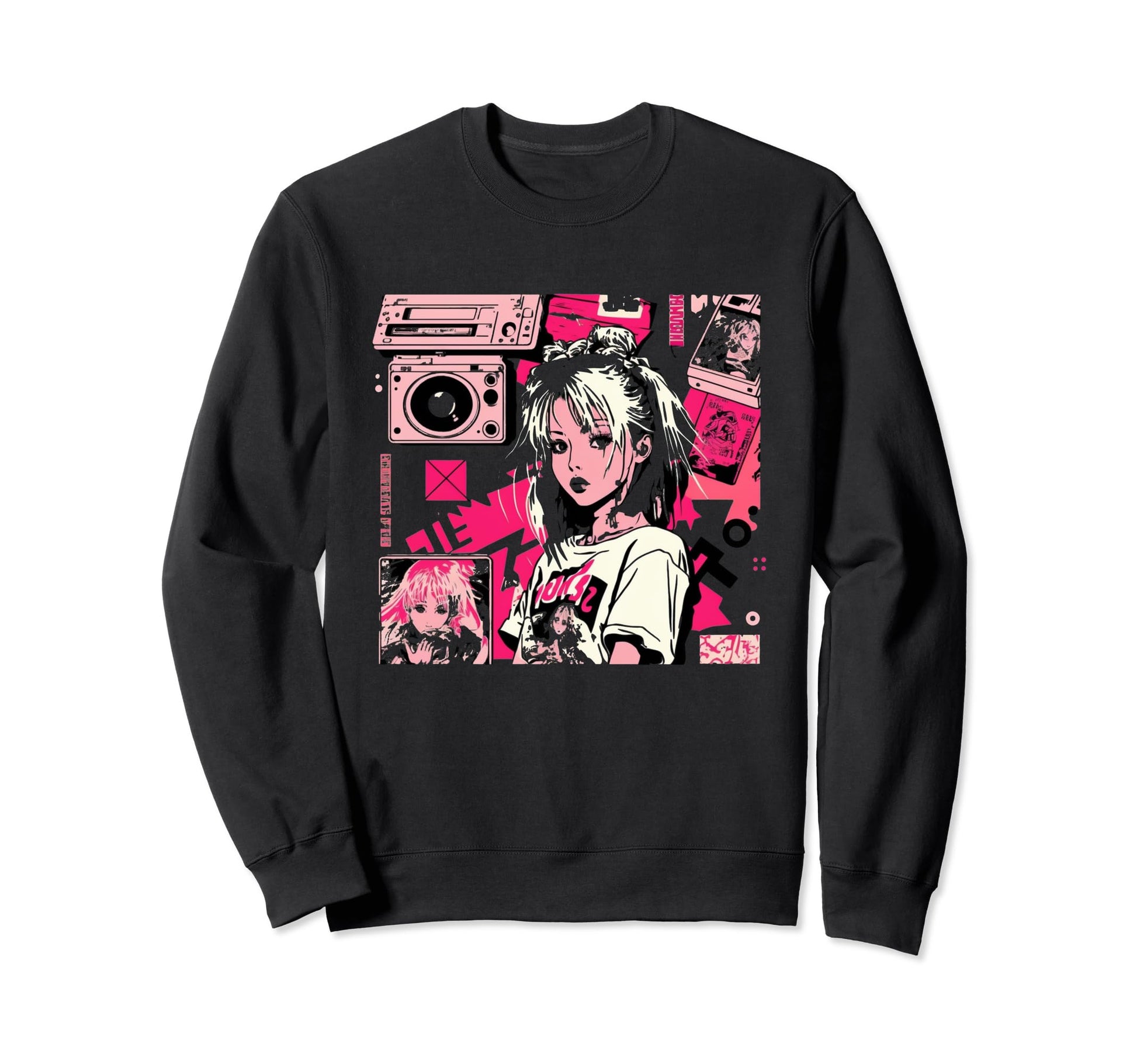 Vaporwave Aesthetic 90S Egirl Sweatshirt - Minimalist Print for Adults - T-Shirt, Sweatshirt, Hoodie