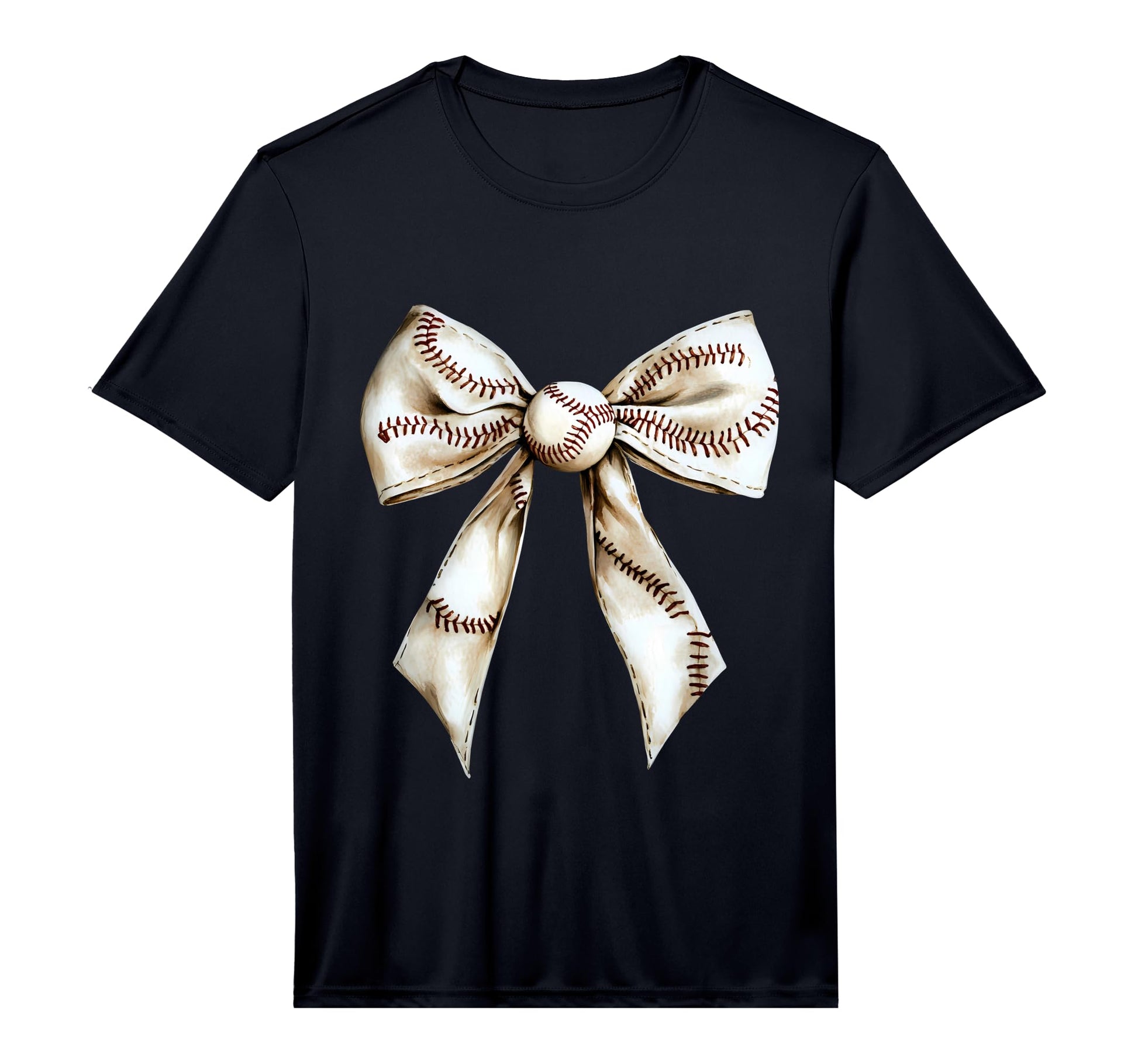 Baseball Coquette Bow Baseball Game T-Shirt - Fun Novelty Design Men Women - T-Shirt, Sweatshirt, Hoodie