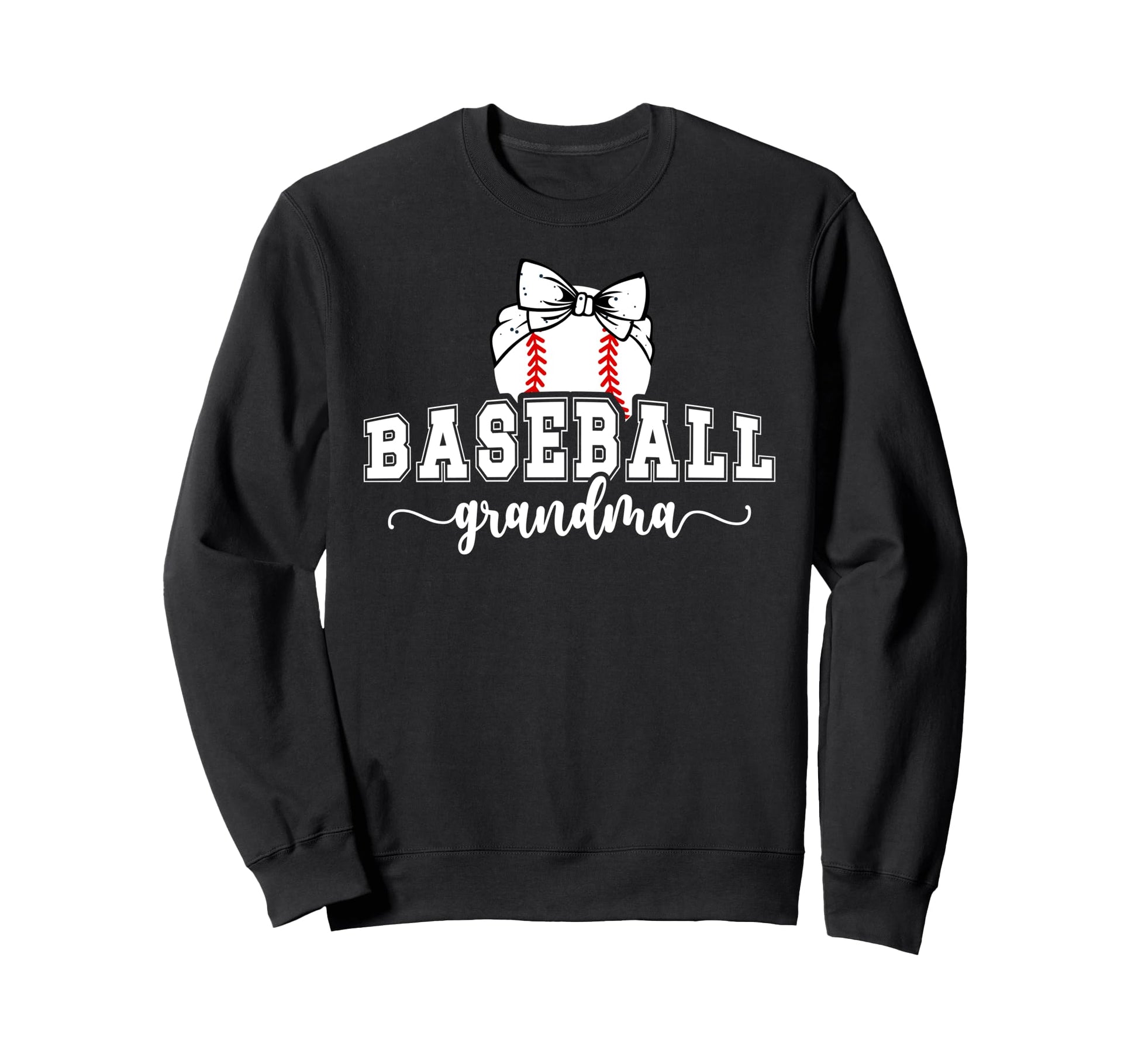 Baseball Grandma Proud Grandma Sweatshirt - Trendy Graphic for Adults - T-Shirt, Sweatshirt, Hoodie