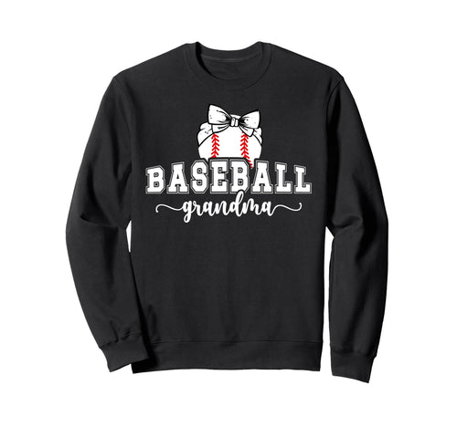 Baseball Grandma Proud Grandma Sweatshirt - Trendy Graphic for Adults - T-Shirt, Sweatshirt, Hoodie
