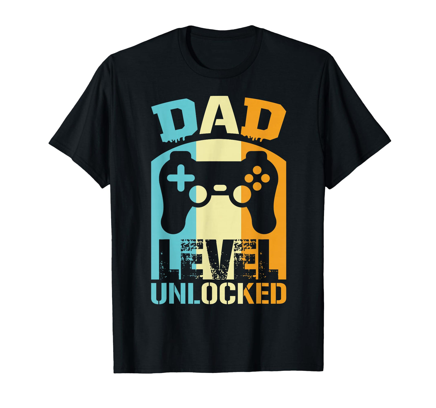 Dad Level Unlocked Gaming T-Shirt - Casual Everyday Wear for Adults - T-Shirt, Sweatshirt, Hoodie