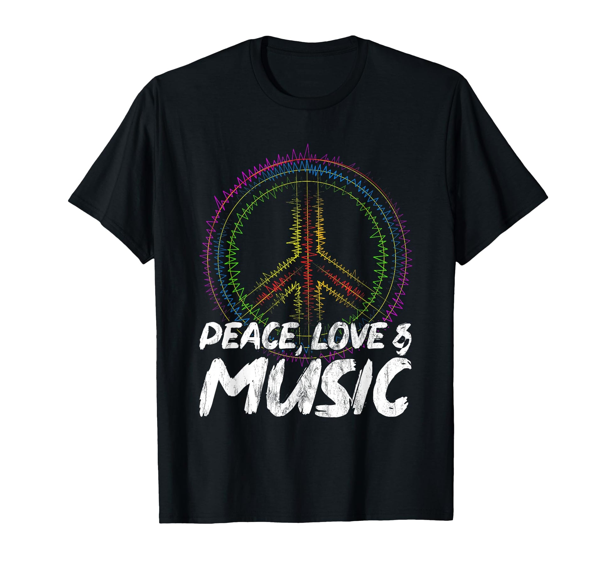 Hope Faith Joy Kindness Peace Sign T-Shirt - Custom Art Print for Adults - T-Shirt, Sweatshirt, Hoodie