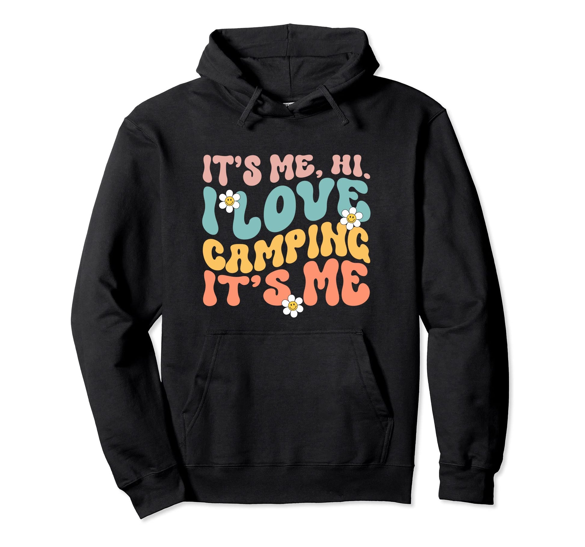 Camping Boho I Love Camping Hoodie - Fun Novelty Design for Adults - T-Shirt, Sweatshirt, Hoodie