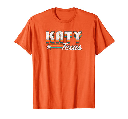 Katy Tx Rainbow T-Shirt - Fun Novelty Design Men Women - T-Shirt, Sweatshirt, Hoodie