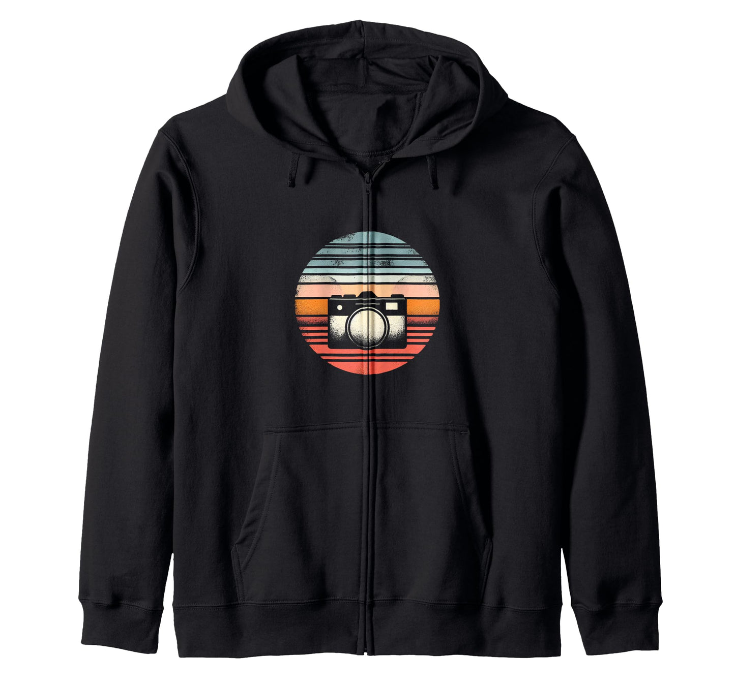 Camera Sunset T-Shirt - Trendy Graphic for Adults - T-Shirt, Sweatshirt, Hoodie