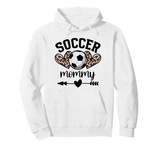 Soccer Mom Womens Soccer Mom Game Hoodie - Casual Everyday Wear for Adults - T-Shirt, Sweatshirt, Hoodie