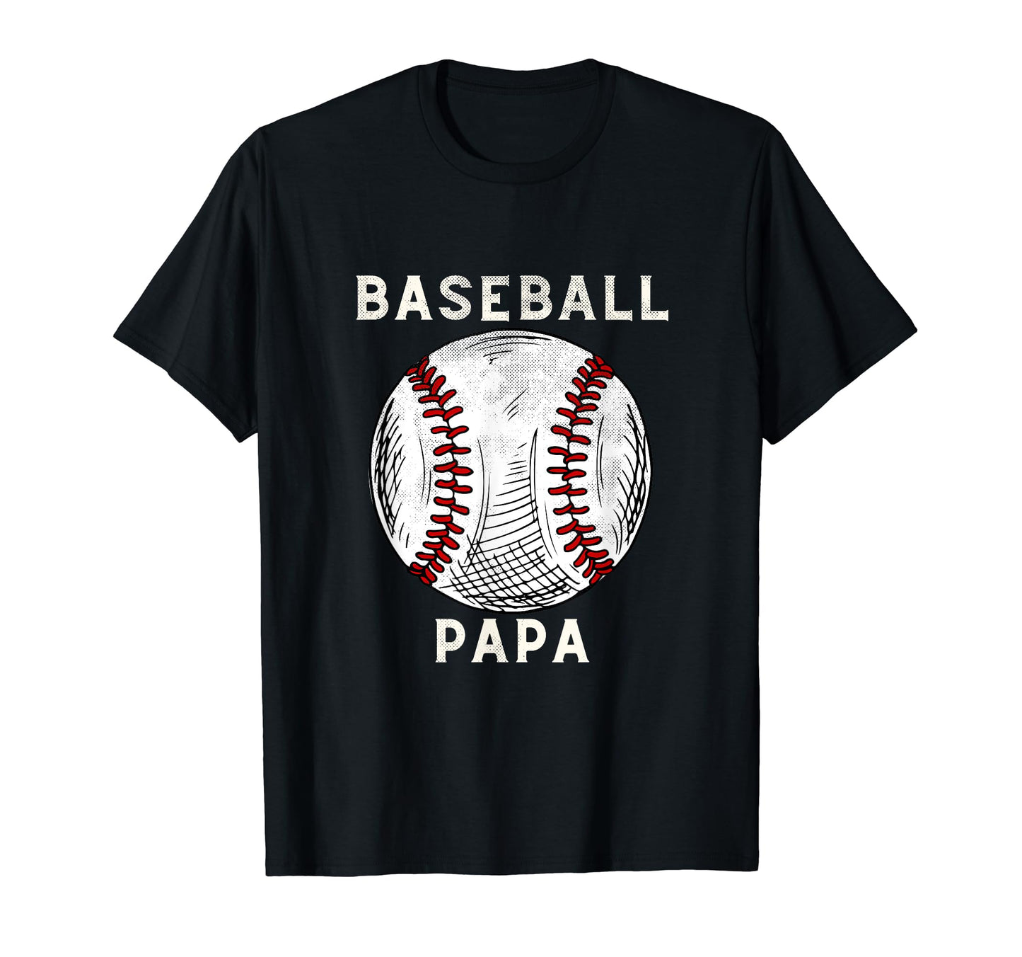 Baseball Papa Baseball Player Sports T-Shirt - Unique Graphic for Adults - T-Shirt, Sweatshirt, Hoodie