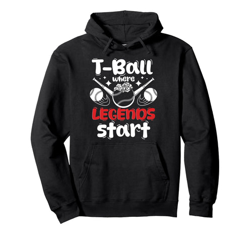 Teeball Mom Grandma Catcher Outfield T Hoodie - Novelty Apparel Men Women - T-Shirt, Sweatshirt, Hoodie