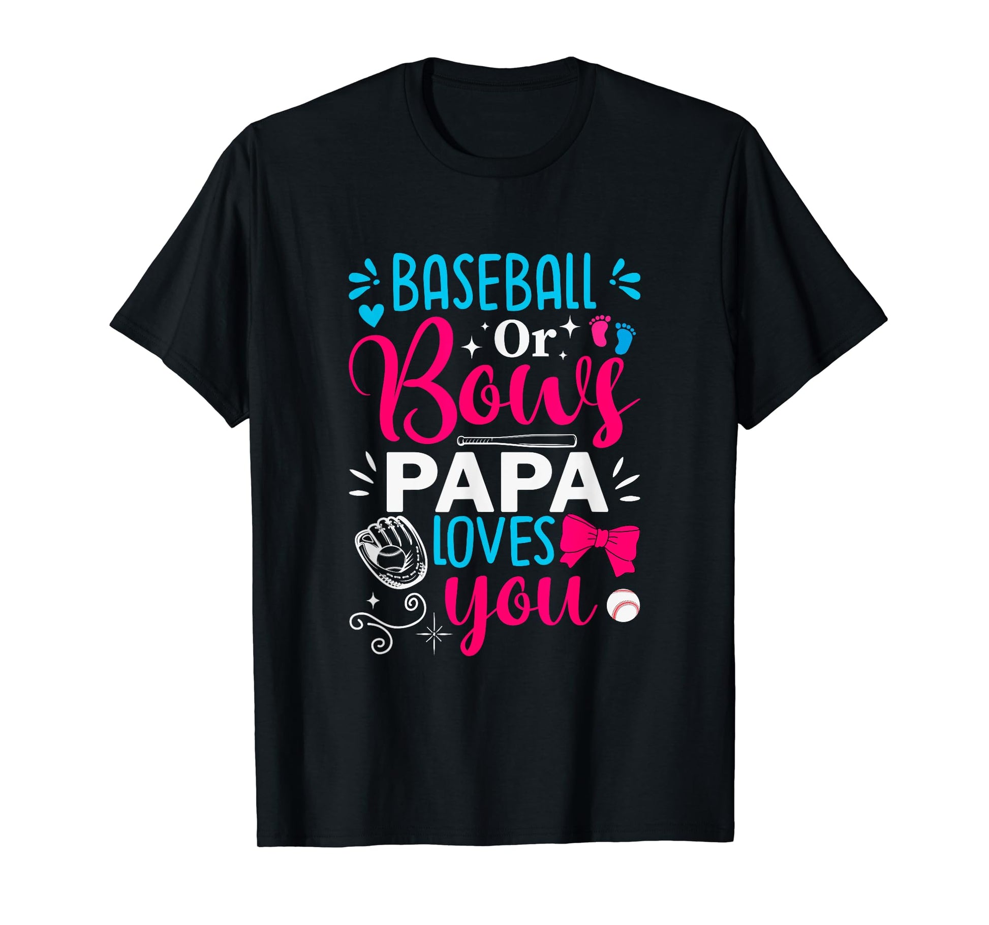 Baseball Gender Reveal Team Baseball T-Shirt - Fun Novelty Design Unisex - T-Shirt, Sweatshirt, Hoodie
