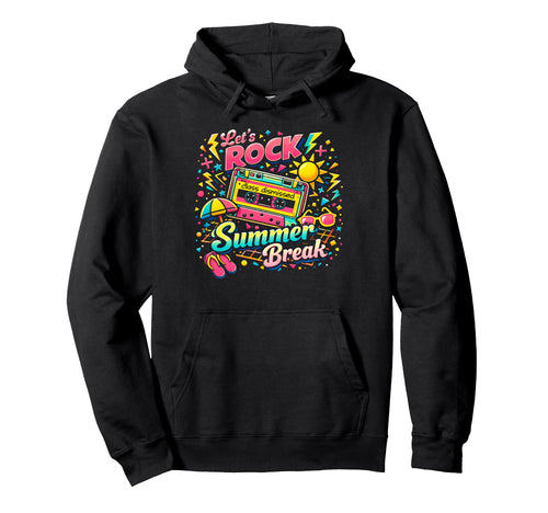 Teacher Last Day School Vacation Lets Hoodie - Minimalist Print Unisex - T-Shirt, Sweatshirt, Hoodie