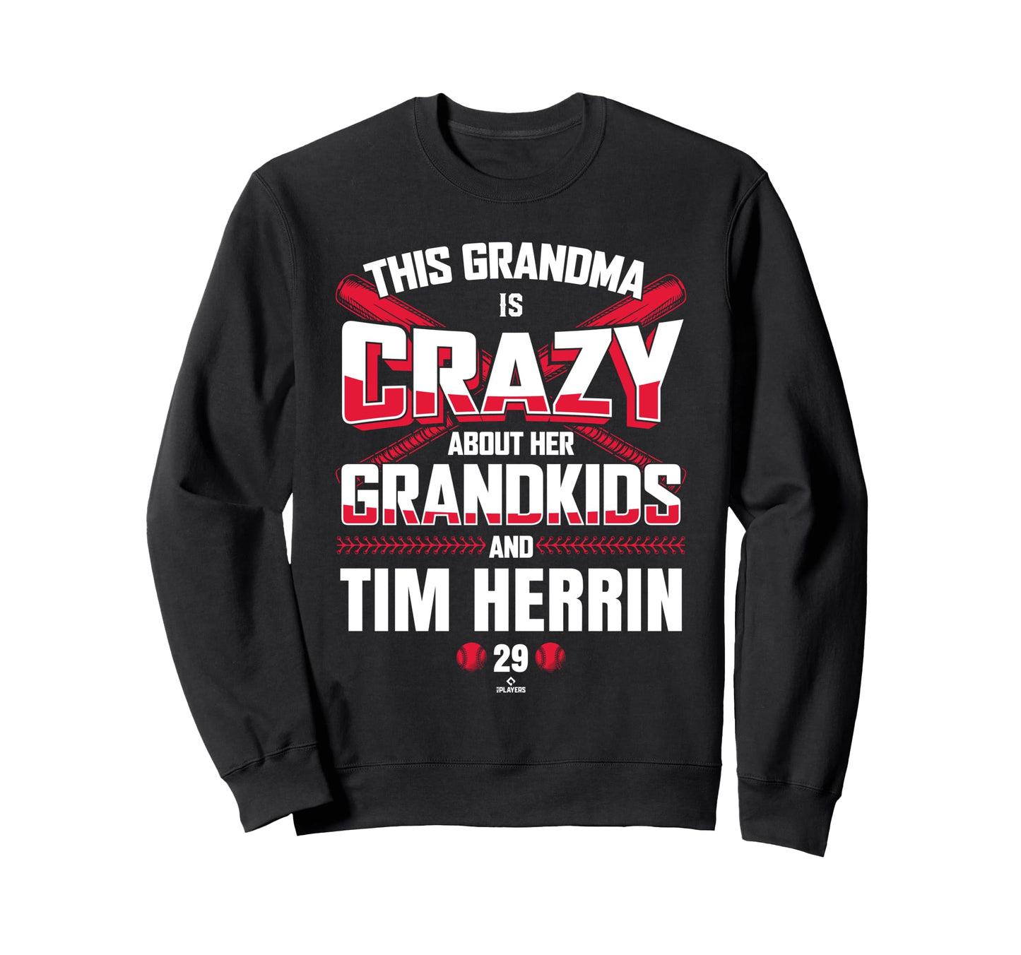 Grandma Crazy Tim Herrin Sweatshirt - Custom Art Print for Adults - T-Shirt, Sweatshirt, Hoodie