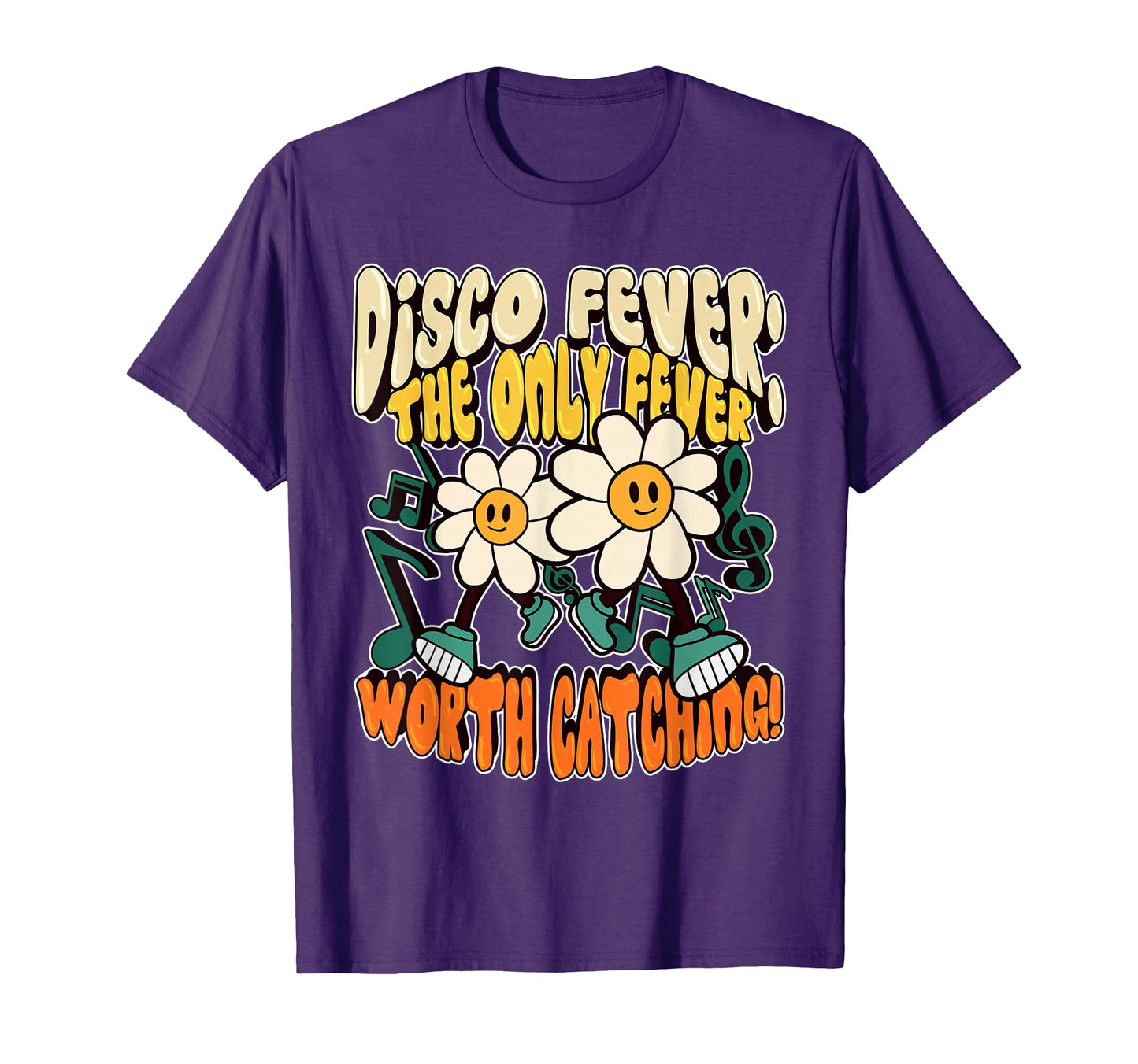 Disco Fever Funny 70S Party T-Shirt - Graphic Print Men Women - T-Shirt, Sweatshirt, Hoodie