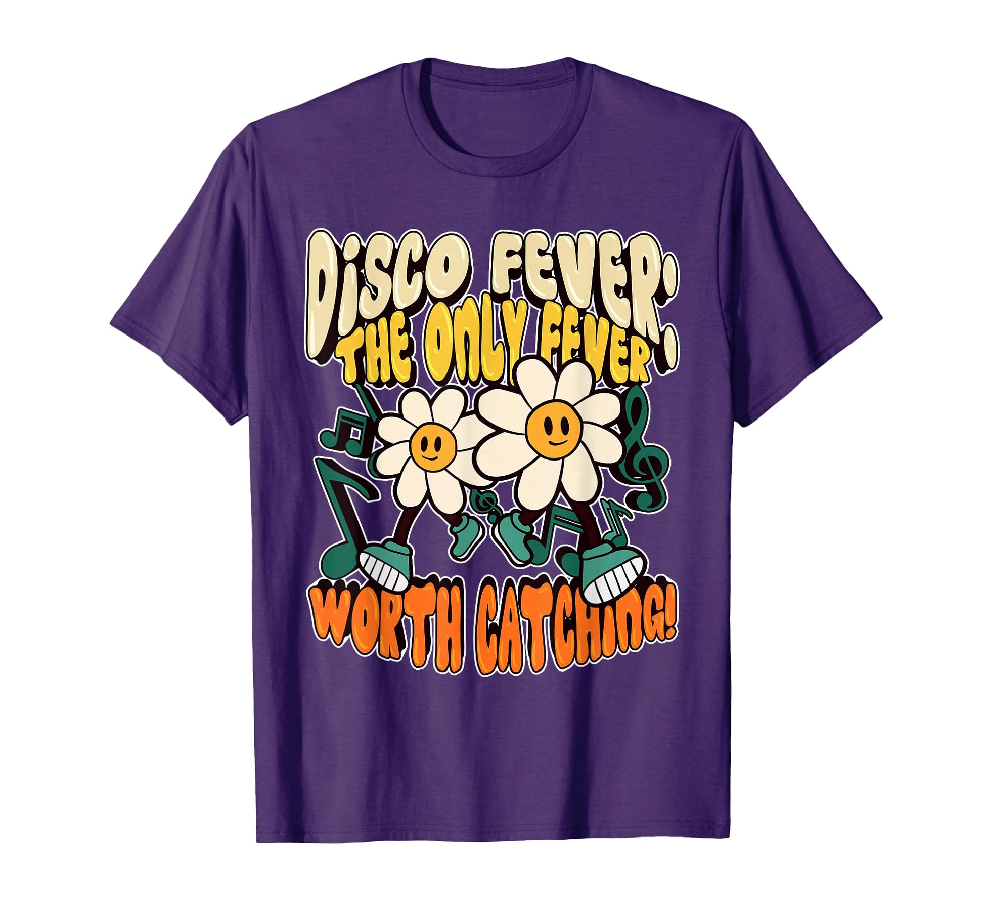 Disco Fever Funny 70S Party T-Shirt - Graphic Print Men Women - T-Shirt, Sweatshirt, Hoodie