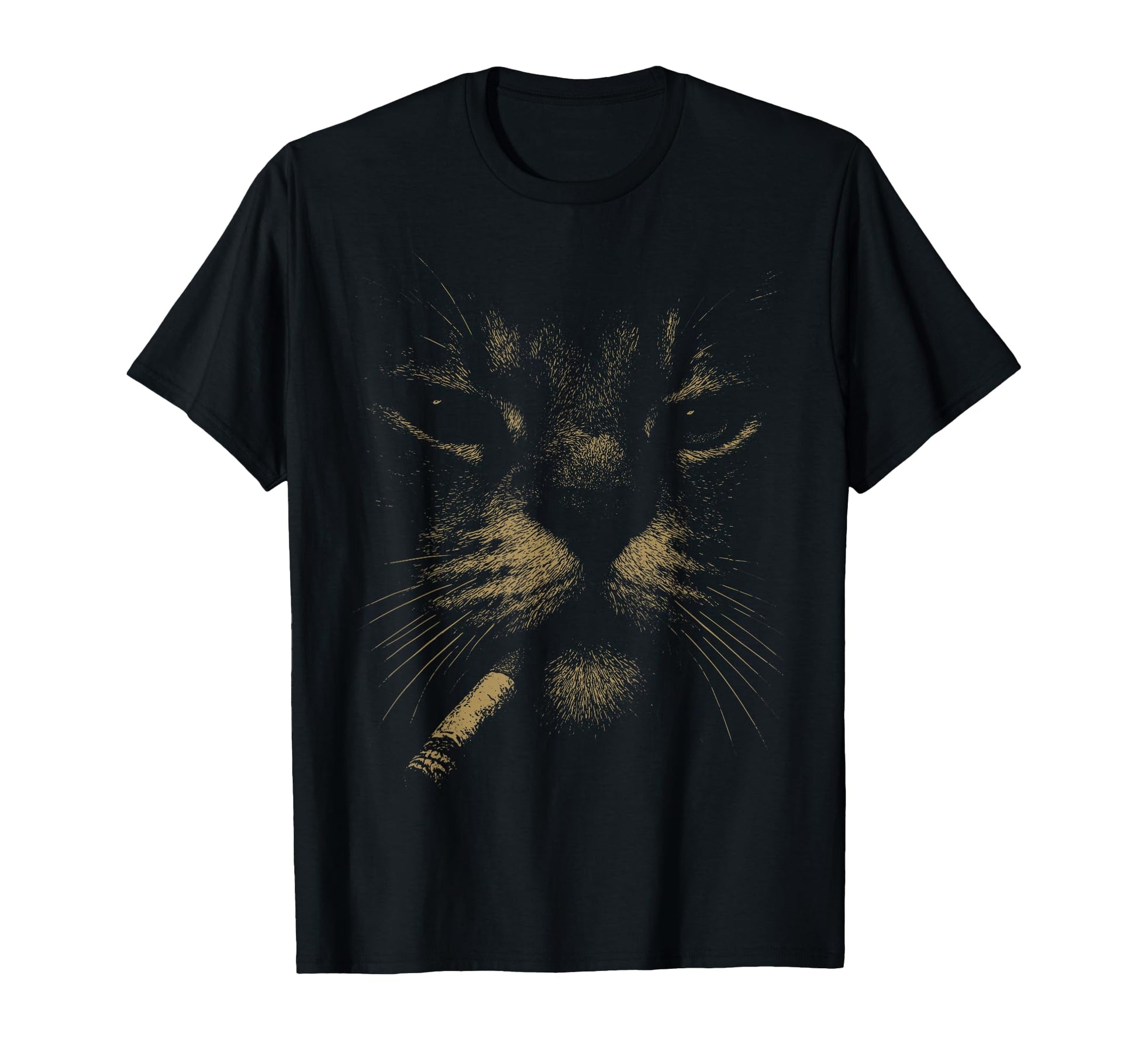 Smoking Cat 90S Grunge Cat Lover T-Shirt - Trendy Graphic Unisex - T-Shirt, Sweatshirt, Hoodie