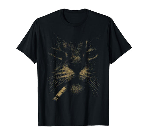 Smoking Cat 90S Grunge Cat Lover T-Shirt - Trendy Graphic Unisex - T-Shirt, Sweatshirt, Hoodie