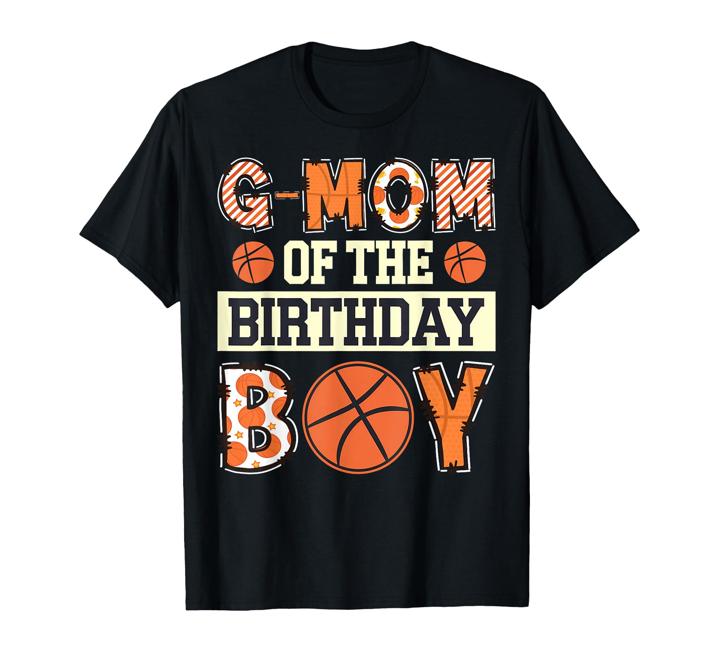 G Mom Birthday Baller Basketball T-Shirt - Fun Novelty Design for Adults - T-Shirt, Sweatshirt, Hoodie