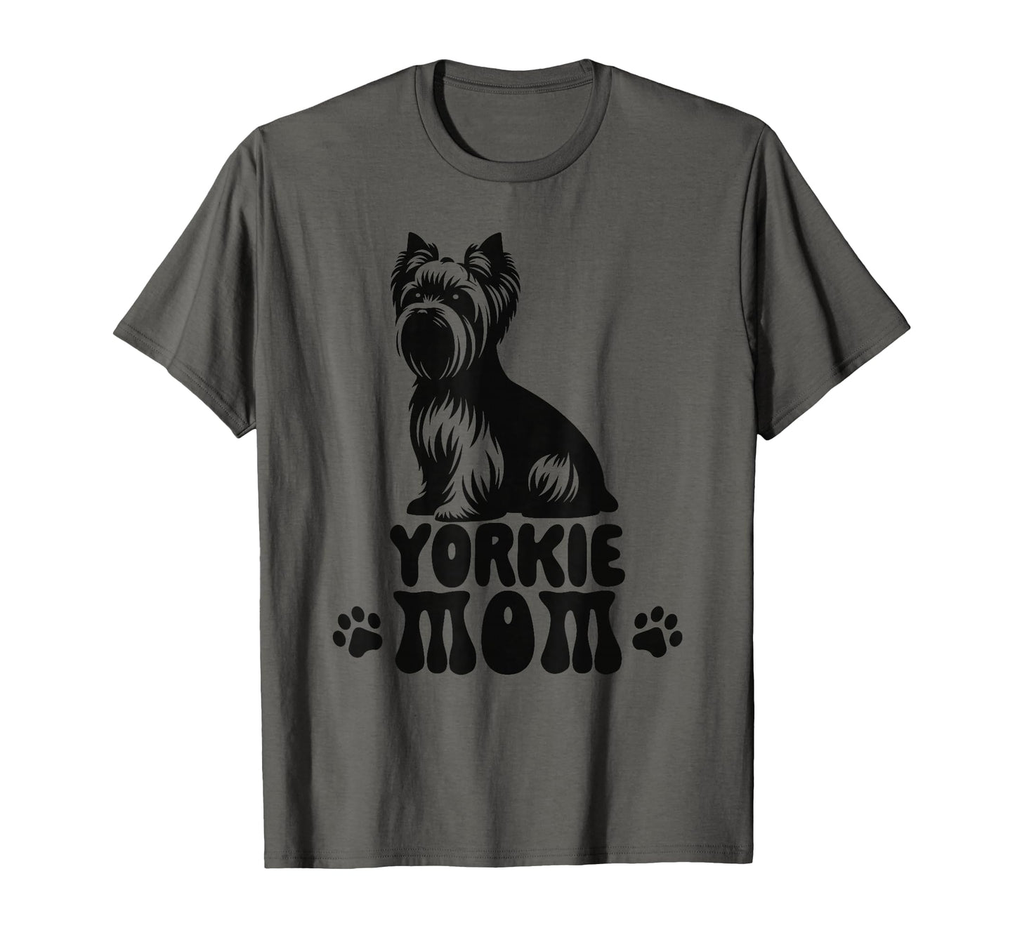 Yorkie Mom Yorkshire Terrier Dog T-Shirt - Casual Everyday Wear Unisex - T-Shirt, Sweatshirt, Hoodie