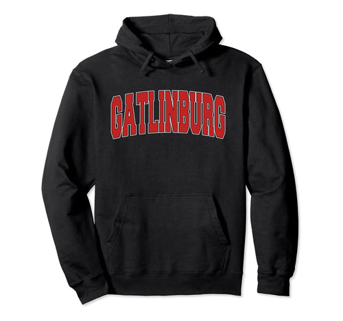Gatlinburg Tn Tennessee Varsity Usa Hoodie - Minimalist Print Men Women - T-Shirt, Sweatshirt, Hoodie