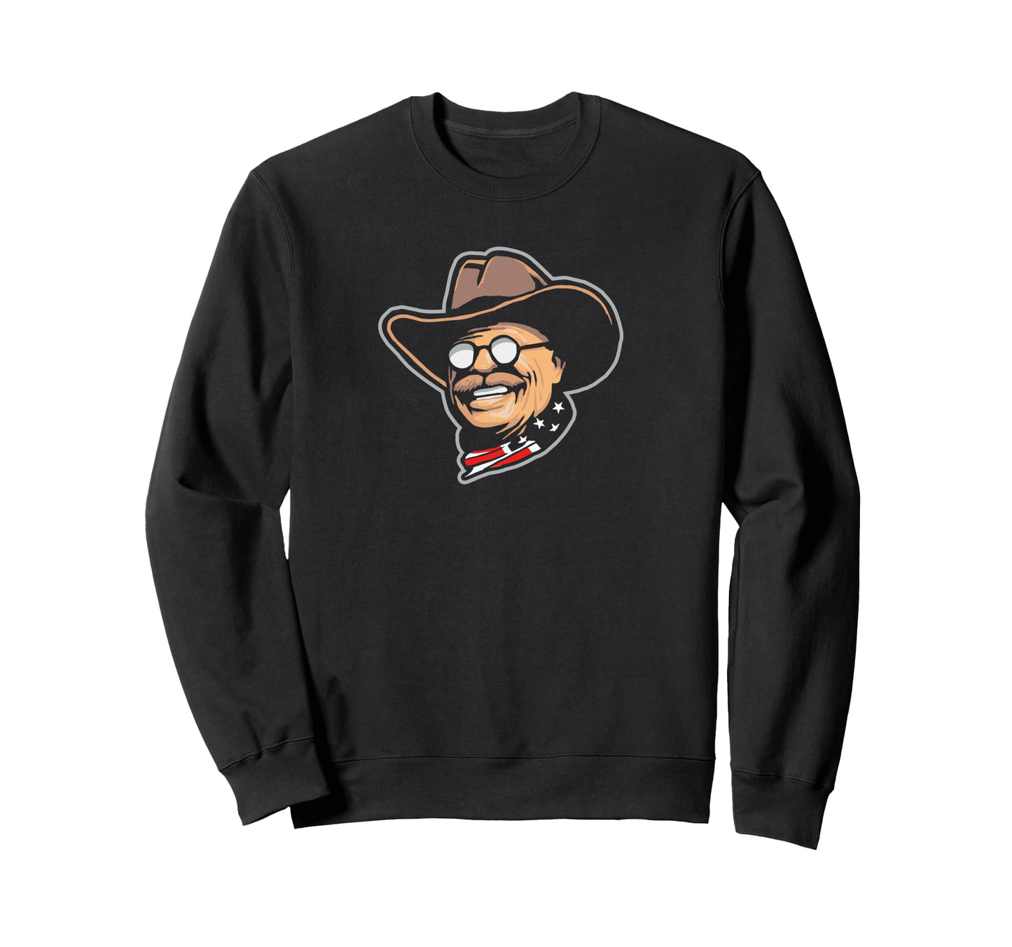 Teddy Roosevelt Rough Rider Sweatshirt - Custom Art Print Men Women - T-Shirt, Sweatshirt, Hoodie