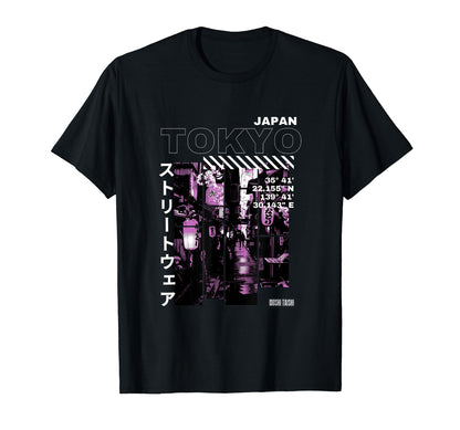 Vaporwave Aesthetic Lofi Japan 80S T-Shirt - Custom Art Print for Adults - T-Shirt, Sweatshirt, Hoodie