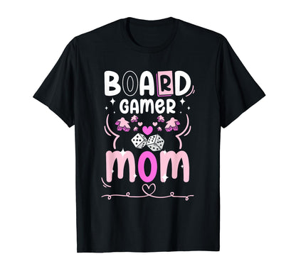 Board Game Mom Board Game Night Mothers T-Shirt - Aesthetic Graphic Unisex - T-Shirt, Sweatshirt, Hoodie