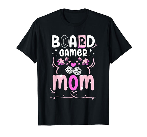 Board Game Mom Board Game Night Mothers T-Shirt - Aesthetic Graphic Unisex - T-Shirt, Sweatshirt, Hoodie