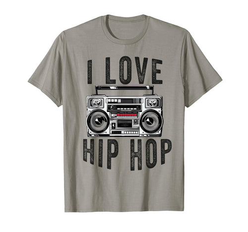 Hip Hop Old School 90S Rap 50Th T-Shirt - Fun Novelty Design for Adults - T-Shirt, Sweatshirt, Hoodie