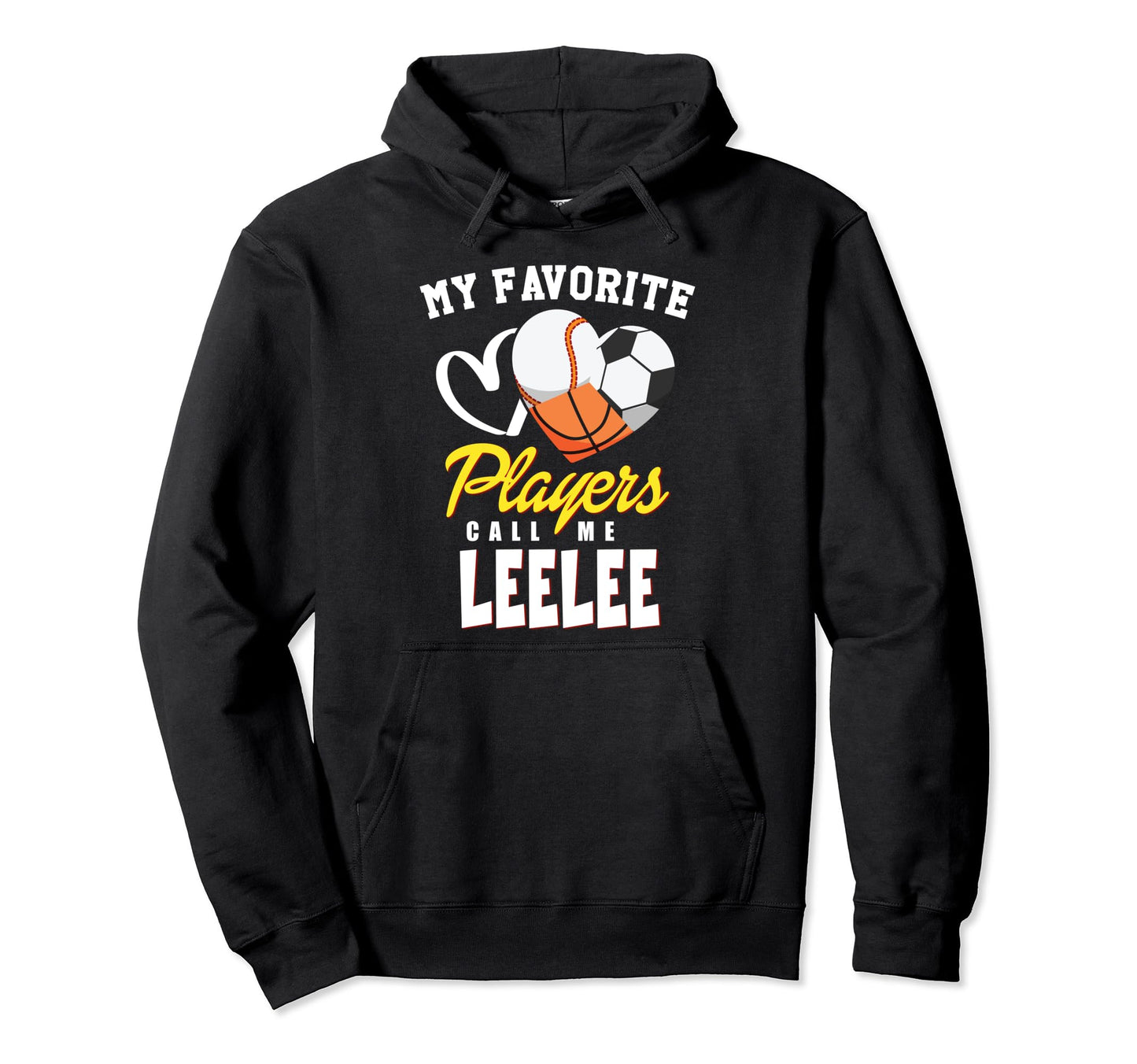 My Favorite Players Baseball Soccer Hoodie - Unique Graphic Unisex - T-Shirt, Sweatshirt, Hoodie