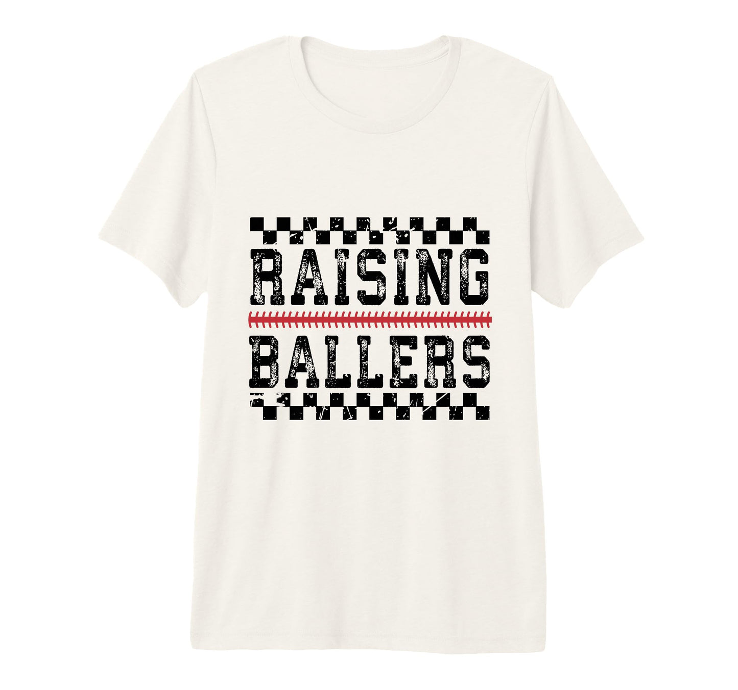 Raising Ballers Sports Parent Baseball T-Shirt - Novelty Apparel Unisex - T-Shirt, Sweatshirt, Hoodie