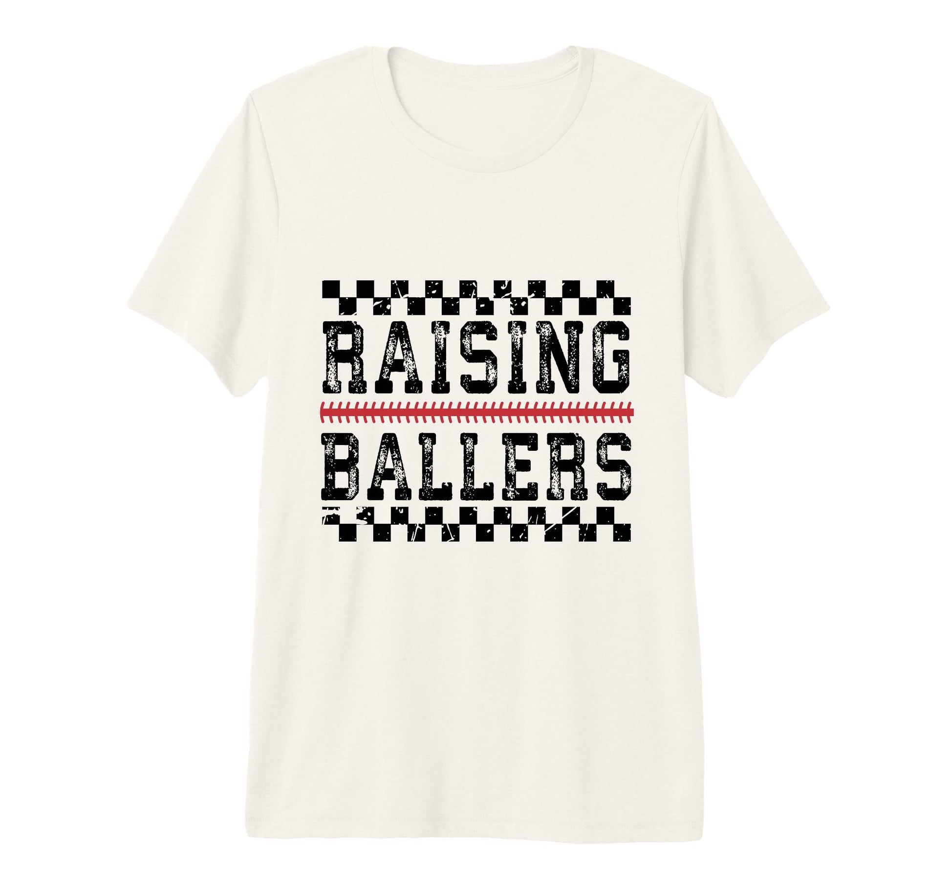 Raising Ballers Sports Parent Baseball T-Shirt - Novelty Apparel Unisex - T-Shirt, Sweatshirt, Hoodie