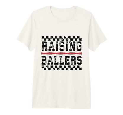 Raising Ballers Sports Parent Baseball T-Shirt - Novelty Apparel Unisex - T-Shirt, Sweatshirt, Hoodie